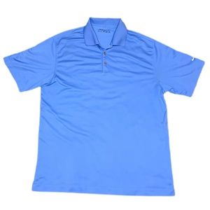 Nike Golf Dri-Fit University Blue Polo Men’s Size L